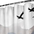 thumbnail image 2 of Cool Winter Fun Gray Fog Magic Tree Shower Curtains for Bathroom All Seasons Country Bathroom Shower Curtain Sets Waterproof Fabric Decor 84×72in with 12 Hooks, 2 of 4