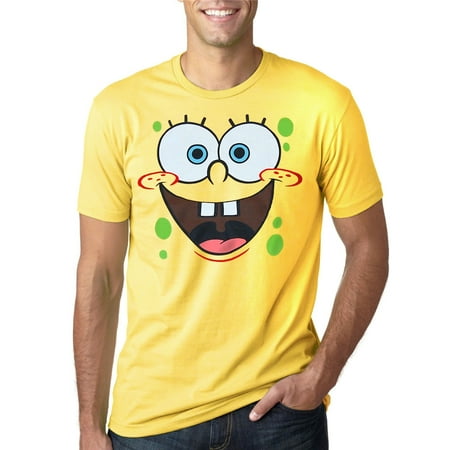 Gothic Fade T-shirt - SpongeBob Face Adult T-Shirt