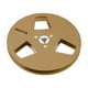 thumbnail image 1 of Cateissary Accesorios vacíos del desenrollador del carrete del metal fáciles de instalar con piezas vacías del desenrollador del carrete del Sistemas de cine en casa Oro, 1 of 6