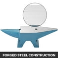 thumbnail image 3 of VEVOR Single Horn Anvil 110lbs Cast Steel Anvil Blacksmith for Sale Forge Steel Tools W/Round and Square Hole and Equipment Anvil Rugged Blacksmith Jewelers Durable and Robust Metal Working Tool, 3 of 9