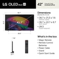 thumbnail image 5 of LG 42" C6 Series 4K UHD OLED AI Smart webOS 26 TV, OLED42C6PUA, 5 of 15