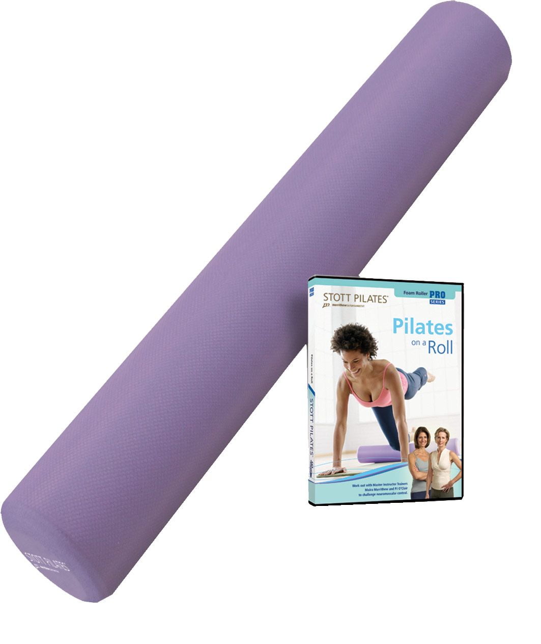 STOTT PILATES Foam Roller with Pilates DVD - Walmart.com - Walmart.com