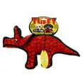 thumbnail image 2 of TUFFY Jr Dinosaur Triceratops Durable Plush Squeaky Dog Toy, 2-Pack, 2 of 8