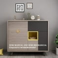 thumbnail image 5 of New Arrivals Carved Flower Carving Round Wood Appliques Figurine, 5 of 8