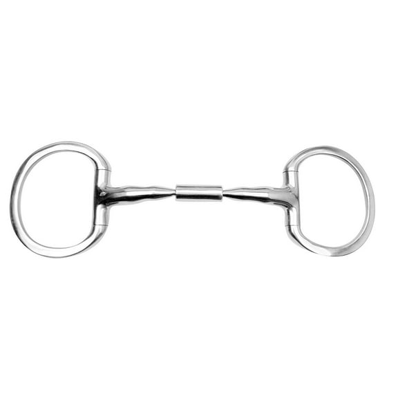 Myler Eggbutt Snaffle Bit - Stainless Steel, Copper Inlay - MB 02