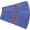 Red, variant on CleanAide® Spot Cleaning Twist Yarn Microfiber Mop Pad with Scrubber 24 Inches Blue 6 Pack