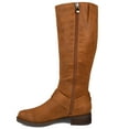 thumbnail image 3 of Journee Womens Meg Wide Calf Stacked Heel Riding Boots, 3 of 10