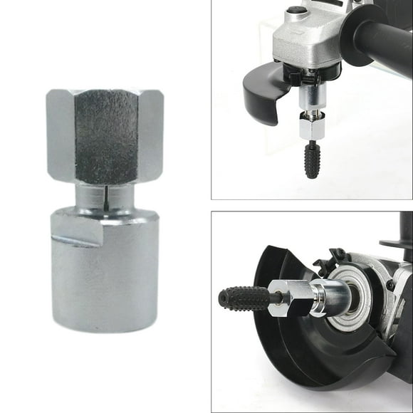 Adaptador de amoladora M10 a amoladora recta, ajuste multiherramienta, liberación rápida, multiusos, resistente, Universal para tareas de
