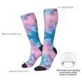 thumbnail image 5 of Womens Glitter Sparkles Shimmer Printing Knee High Socks Comfy Thermal Boot Long Socks, 5 of 7