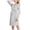 Gray, variant on Women's Maternity Nursing Robe Pregnancy Breastfeeding Bathrobes 3 in 1 Labor Delivery Nightgowns