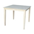 thumbnail image 5 of Solid Wood Top Table, Shaker Legs, 5 of 7