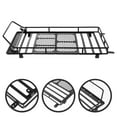 thumbnail image 2 of Milisten Support de Valise pour Voiture, Support de Toit de Voiture, Étagère de Rangement pour Crawler 1:10 (Noir), 2 of 6