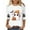 Z2-White-happy halloween day, variant on Wiyuqeen Halloween Shirts for Women 3/4 Sleeve Crew Neck Blouses Funny Ghosts Print T Shirts Plus Size Fall Shirts Graphic Tees