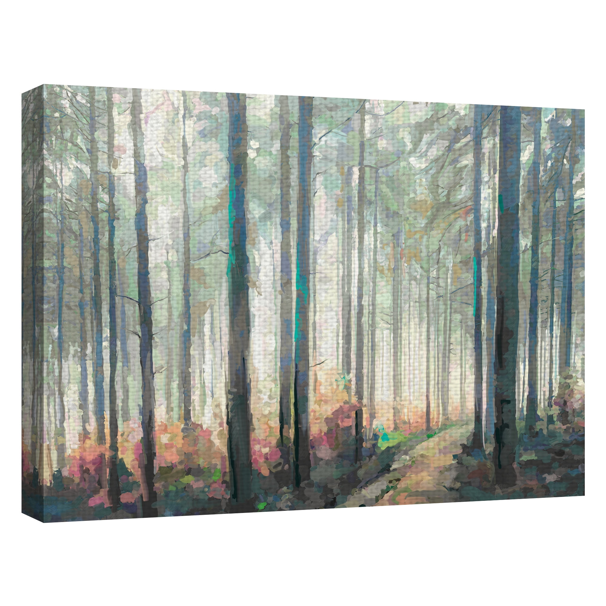Masterpiece Art Gallery Woodland Forest Journey by Studio Arts Canvas Art Print 30" x 40"