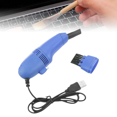 thumbnail image 4 of Dosaele New Mini Computer Vacuum,Portable Vacuum Cleaner Car Pet Vacuum Dust Kit - Cleaning Dust, Hairs, Crumbs, Scraps, Cigarette Ash for Laptop, Keyboard, Makeup Bag, Car, Pet House (Blue), 4 of 4