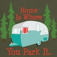 thumbnail image 3 of CafePress - Home Is Where You Park It. T Shirt - Men's Classic Graphic Cotton T-Shirt, 3 of 4