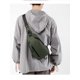 thumbnail image 5 of Bolso de pecho para hombre, bolso de pecho con película de cuero, bolso bandolera para hombre, bolso de mensajero moderno estilo Hong Kong, 5 of 6