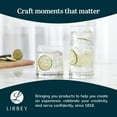 thumbnail image 7 of Libbey Cabos 16-Piece Rocks and Tumbler Glasses Set, Angled Glass Cups Set for Water, Juices, and More, Dishwasher-Safe Modern Glassware, 7 of 7