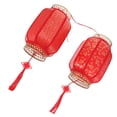 thumbnail image 3 of 2Pcs Delicate Ancient Chinese Lantern Chinese Style Glowing Pendant Luminous Lantern, 3 of 4