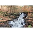 thumbnail image 3 of Deiter, Lori 24x17 Black Modern Framed Museum Art Print Titled - Waterfall Steps at Pigeon Run, 3 of 5
