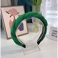 thumbnail image 4 of Diadema Trenzada Retorcida Verde, 4 of 5