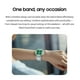 thumbnail image 4 of Correa de cuero vegano para Samsung Galaxy Watch 8 Hybrid, 4 of 5