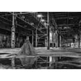 thumbnail image 3 of Lauren, Julian 14x11 Black Modern Framed Museum Art Print Titled - Unconventional Womenscape #8-The Factory (BW), 3 of 5