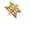 Green, variant on Handmade Flower Kites For Colorful Bright Color Fabric Flower Outdoor Flying Toy