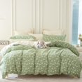 thumbnail image 1 of Cover Queen, 100% Cotton Chic Shabby Rabbit Floral Bedding Set Queen 3 Pieces, 1 of 9