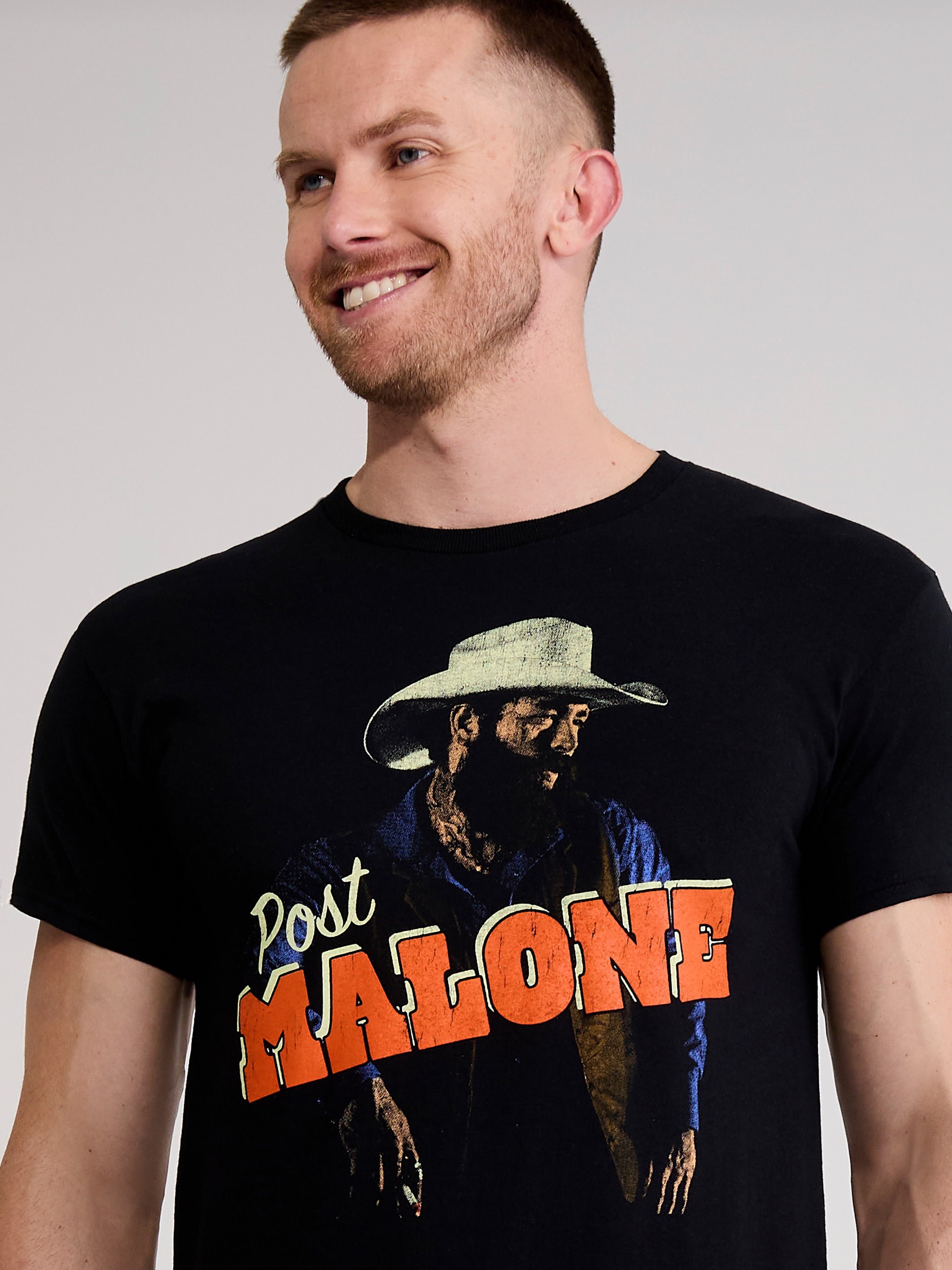 Post Malone Men's & Big Men's Cotton Graphic Tee, Sizes S-3XL