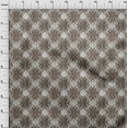 thumbnail image 4 of oneOone Viscose Jersey Brown Fabric Geometric Fabric For Sewing Printed Craft Fabric By The Yard 60 Inch Wide, 4 of 4