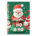 thumbnail image 7 of FORMRS 1-Subject Spiral Notebook 8" x 5" College Ruled 60 Refillable Sheet, 2 Pack, Cute Christmas Pattern, 7 of 7