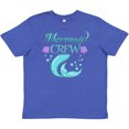 thumbnail image 3 of Inktastic Mermaid Crew Youth T-Shirt, 3 of 5