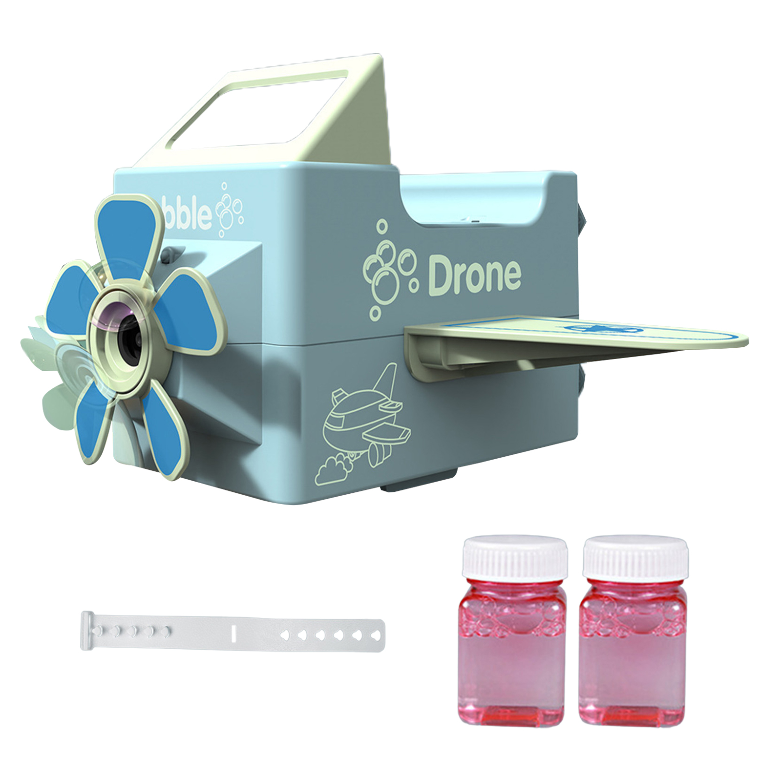 TOPOINT Handheld Bubble Machine, Automatic Bubble Blower Bubble Maker