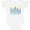 AA-White, variant on Peace Light Hanukkah Boys or Girls Baby Bodysuit