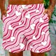 thumbnail image 5 of Puntoco Pantalones Cortos De Playa Para El Día De San Valentín Para Hombre, Pantalones Cortos Estampados Con Bolsillo Con Cordón, Pantalones Cortos Rosa Xxxxl,Pantalones Cortos Hombre, 5 of 5