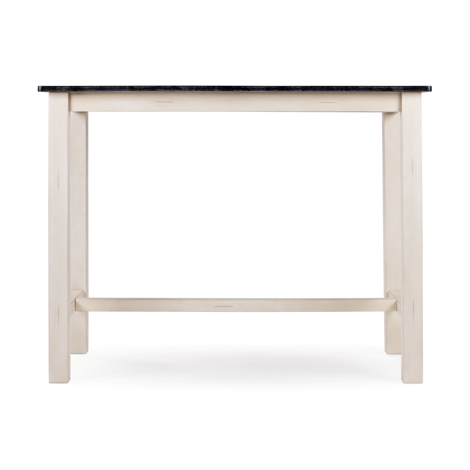Sonoma Pub Table - Antique White/European Black