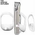 thumbnail image 4 of Guide de Barbe avec Peigne Outil de Toilettage pour Barbe et Moustache Modèle de Coiffure pour Homme - - 5 Pcs/ensemble (Blanc), 4 of 8