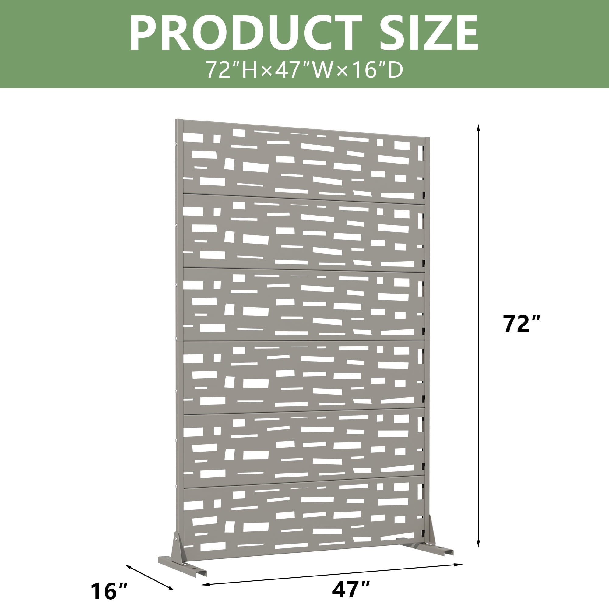 Metal Outdoor Privacy Screen