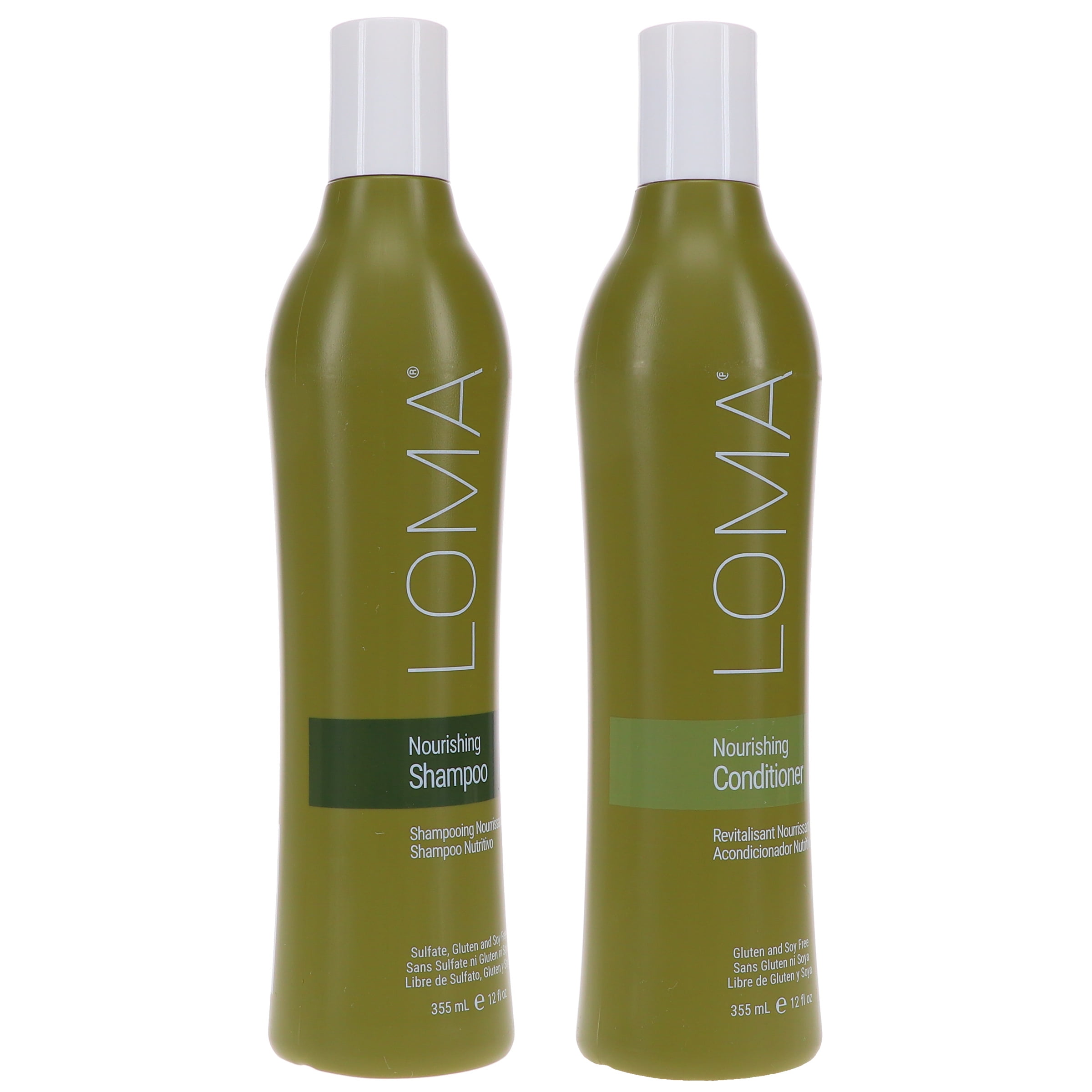 Loma Nourishing Shampoo 12 oz & Nourishing Conditioner 12 oz Combo Pack