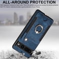 thumbnail image 6 of for Pixel 7 Pro Case,Card Holder Wallet for Google Pixel 7 Pro Case,Ring Stand,RFID-Blocking,Wrist Strap,Camera Protector,Leather Protective  Flip Cover (Blue), 6 of 14