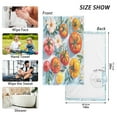 thumbnail image 6 of Yayeee 100% Cotton Hand Towels for Bathroom 16" x 28" Soft Absorbent Kitchen Towel, Watercolor Tomatoes, 6 of 7