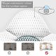 thumbnail image 5 of Lumbar Spine Sleep Support Lumbar Support Bed Pillow Sciatic Nerve, 5 of 5