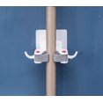 thumbnail image 4 of Potente soporte para fregona con ventosa, sin perforaciones, gancho sin costuras, soporte para escoba, fregona de baño, escoba colgante, clip para inodoro, clip para inodoro, paquete de 2, color aleatorio Sailing Electrónica, 4 of 5