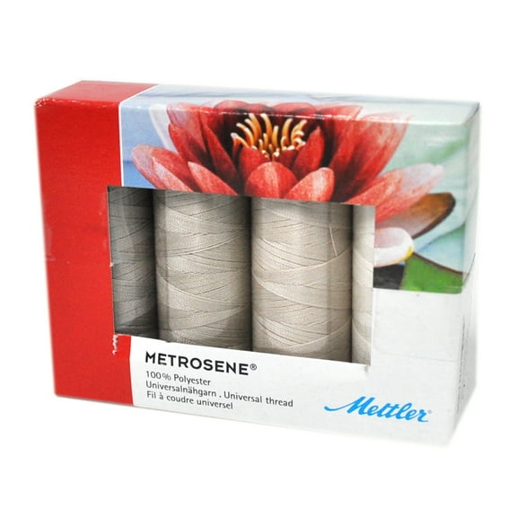 Mettler Metrosene 4 Spool Thread Set Beige