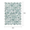 thumbnail image 5 of Mainstays 36"x56" Green Feather Faux Fur Scalloped Indoor Accent Rug, 5 of 8