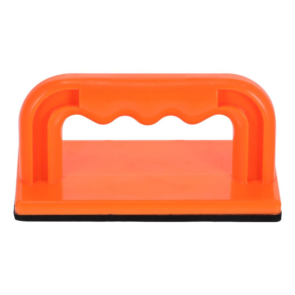2pcs Orange Saw Push Block with Ergonomic Handle Multifunctional Pad