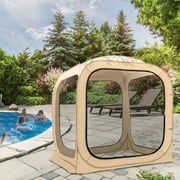 ABORON Sports Tent Pop Up Pod, Instant Weather Proof Pop Up Tent Shelter with Carry Bag, Clear View Bubble Tent for Watching Sports Events, Camping, Fishing, Portable & Foldable
