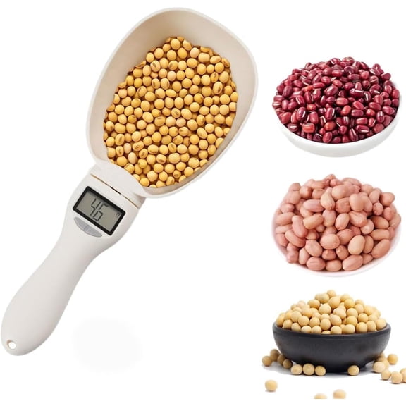 2026 New Digital Measuring Spoon, High Precision Electronic Measuring Spoon with LCD Display, Food Measuring Scoop Scale for Cooking, Baking, Pet Food, Kitchen Use
