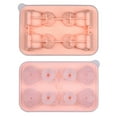 thumbnail image 1 of Silicone Ice Cube with Fun Shapes Large Ice Cube Tray with Funnel Lid Easy Release Ice for Cocktail Whiskey 1pc, 1 of 3